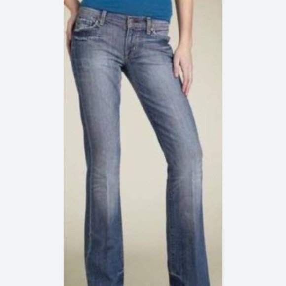 Citizens of Humanity | Distressed boho stretch #111 Low Waist Bootcut Jeans 25 - Picture 16 of 16